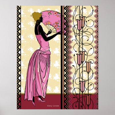 Anjanette in Pink and Gold by metroswank