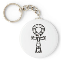 Ankh 1 keychain