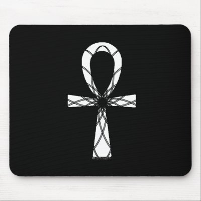 Ankh Dark Mousepad by Rockangel1