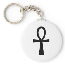 Ankh Egyptian Hieroglyphic Symbols Life Key Black
