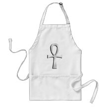 Ankh Silver Apron