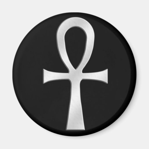 Ankh Silver Fridge Magnets