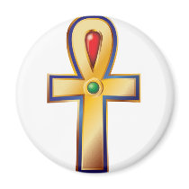 Ankh- The Ancient Egyptian Symbol of Life Magnet