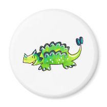 Ankylosaurus magnets