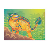 Ankylosaurus Postcard