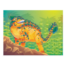 Ankylosaurus Postcard