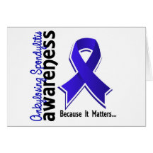 Ankylosing Spondylitis Awareness 5 Greeting Cards