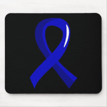 Ankylosing Spondylitis Blue Ribbon 3 Mouse Pads