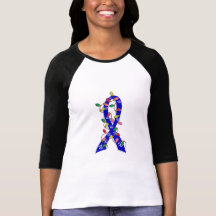 Ankylosing Spondylitis Christmas Lights Ribbon Shirts