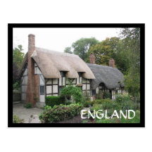Ann Hathaway's Cottage Postcard