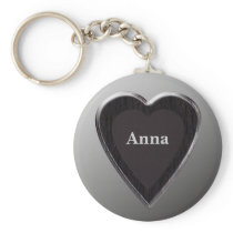Anna Heart Keychain by 369MyName