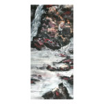 Anna Ruby Falls Helen Georgia waterfall painting rack cards