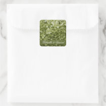 Annabelle Hydrangea Wedding Envelope Seals Square Stickers
