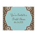 AnnaLiese Damask - Blue Bridal Shower