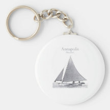 Annapolis Skipjack Keychains