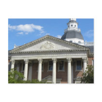 Annapolis state house postcard