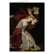 Anne Boleyn  in the Tower, detail, 1835 Card