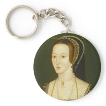 Anne Boleyn Second Wife of Henry VIII Portrait Keychains