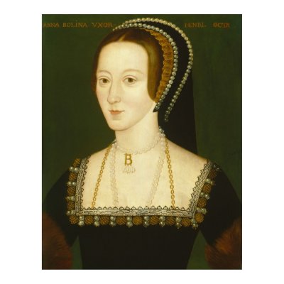 Anne Boleyn Second Wife of Henry VIII Portrait by wallarts