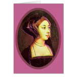 Anne Boleyn - Woman Blank Card