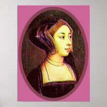 Anne Boleyn - Woman Print