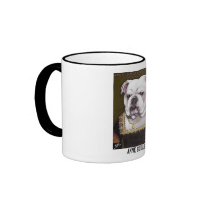 Anne Bulleyn Ringer Mug by lucydogdesign