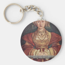 Anne Of Cleves. Hans Holbein The Younger Keychains