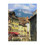 Annecy and Alps in summer, Savoie, France Postcard