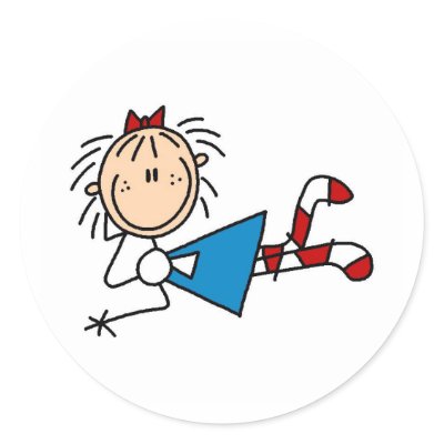 Annie Lying Down Sticker by stick_figures