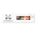 Annihilation, logoDOWteam, www.DOWGAMING.com bumper stickers