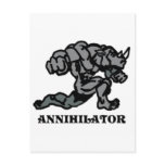 ANNIHILATOR POSTCARD