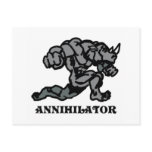 ANNIHILATOR POSTCARD