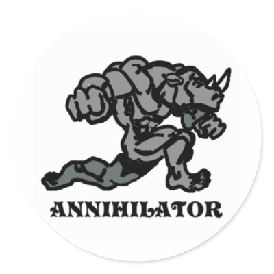 ANNIHILATOR STICKERS by Freewear