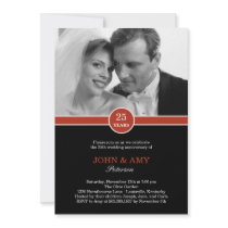 Anniversary Band Anniversary Invitation