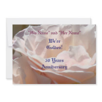Anniversary Invitations 50 Year Anniversary Party