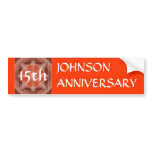 Anniversary Jewel Bumper Sticker