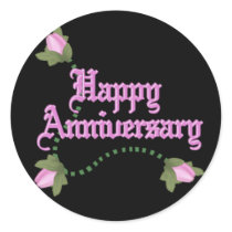 Anniversary Roses Sticker
