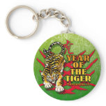 Anno della Tigre Keychain