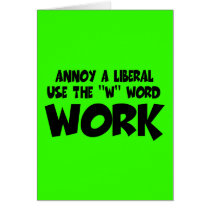 Annoy liberal work
