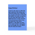 Annoyed Birthday cards