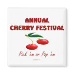 Annual Cherry Festival magnets