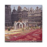 Annual Flower Festival at La Grande Place, Brussel Refrigerator Magnet