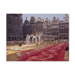 Annual Flower Festival at La Grande Place, Brussel postcards