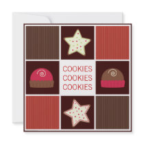 Annual Holiday Cookie Baking Party Invitations