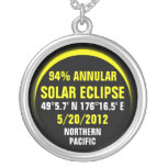 Annular Solar Eclipse 5/20/2012 Pendants