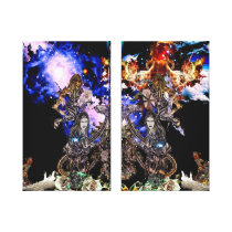 Annunaki (Ereshkigal ) Gallery Wrapped Canvas