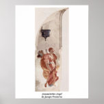 Annunciation Angel By Jacopo Pontormo posters