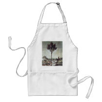 Annunciation  By Botticelli Sandro (Best Quality) Apron