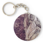 Annunciation  By Leonardo Da Vinci Keychain