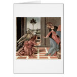 Annunciation By Sandro Botticelli Greeting Cards